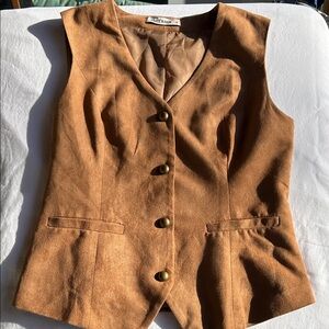 Grace Karin Brown Sleeveless Vest Top